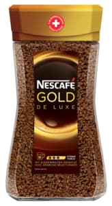Nescafé Gold de Luxe instant coffee 100g