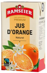 Jus d'orange premium Ramseier