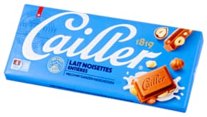 Cailler Milk Chocolate Bar with whole hazelnuts 5x100g