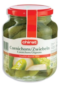 Chirat Gherkins and onions 9x415g