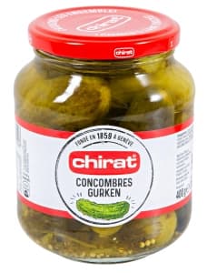 Chirat Pickled Cucumbers 9x400g