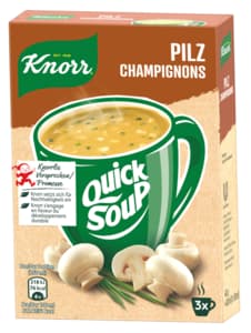 Instant mushroom soup
