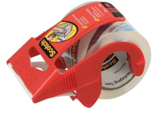 Transparent packing tape