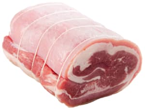 Rolled veal breast