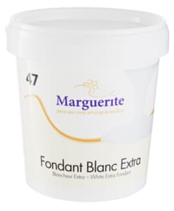Fondant Blanc Extra Marguerite 1 kg