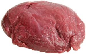 Fresh venison escalope meat