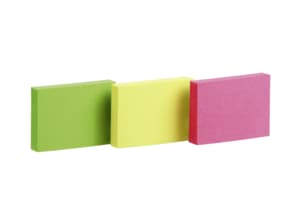 Neon Post-It notes