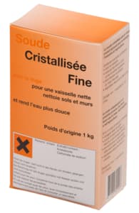 Soda crystals