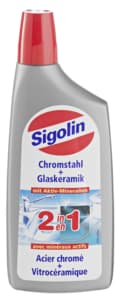 Chrome steel and glass ceramic cleaner 2 in 1