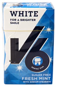 White Fresh Mint Chewing Gum 24x24g