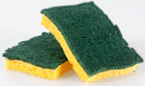 Scotch-Brite sponge