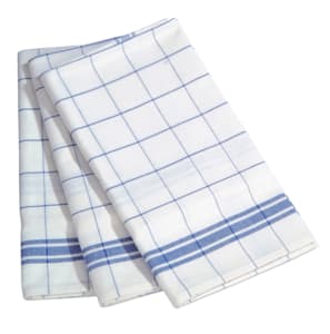 Blue kitchen towel