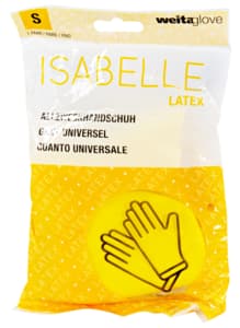 Isabelle yellow multi-purpose gloves S
