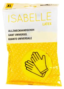 Isabelle yellow all-purpose gloves XL
