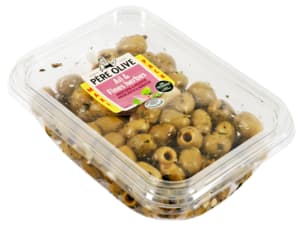 Père Olive Green olives with garlic 400g
