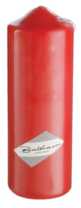 Cylindrical Candle 70x200 mm Antique Red