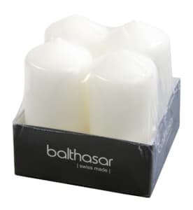 White cylinder candles