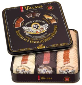 Villars Chocolat à l'ancienne metal tin 200g