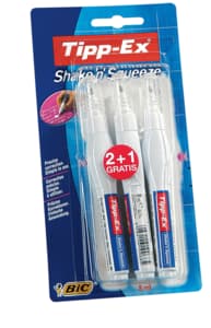 Tipp-Ex Shake'n'Squeeze 8 ml 2+1 Gratuit