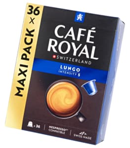Lungo coffee capsules
