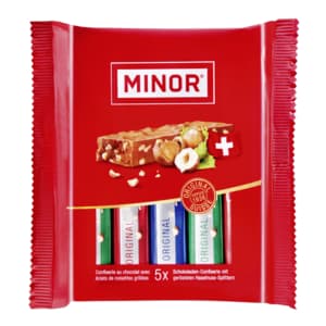Minor Classic chocolate 5x22g