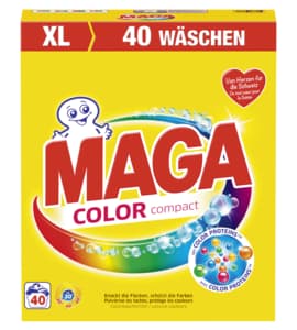Color laundry detergent powder