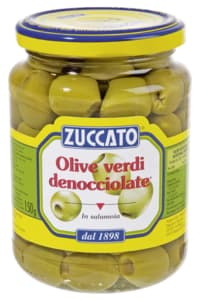 Zuccato pitted green olives 345 g