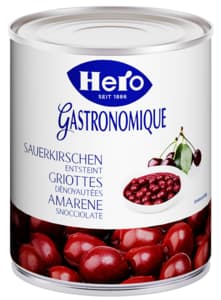 Hero Pitted sour cherries 6x820g