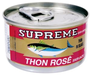 Suprême pink tuna in vegetable oil 100 g