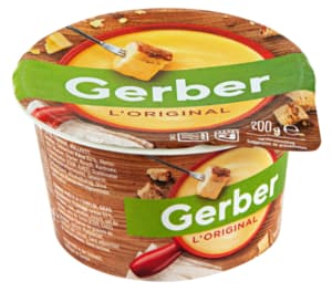 Emmi Gerber Fondue prête à préparer au micro-ondes 200g