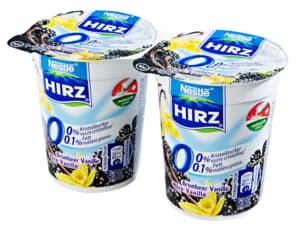 Nestlé Hirz Joghurt 0% Brombeer & Vanille 2x180g