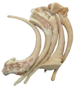 Salted pork tail