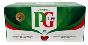 PG Tips Original Thé Noir Pyramide 40x