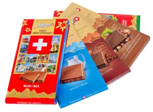 Munz Swiss Premium chocolate bars 5x100g