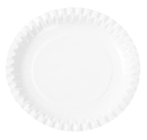 White paper plates