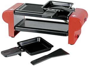 Raclette oven red/white