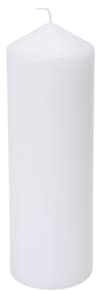 Cylindrical Candle 92x290 mm White