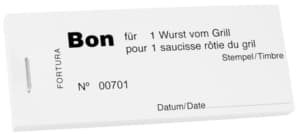 Sausage voucher booklet 100 sheets