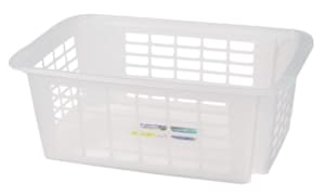 Rotho Stackable basket transparent Reverso 18l