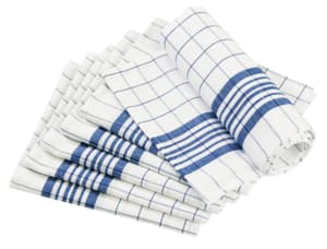 Blue dish towels