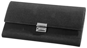 Waiter's wallet in black nylon