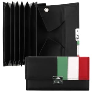 Waiter's wallet in faux leather