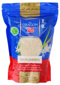 Le Dragon Fragrant Siam jasmine rice 6x1kg