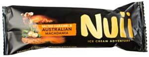Salted caramel and macadamia ice cream 4x90ml