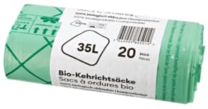 Compostable trash bags 35L 20 count