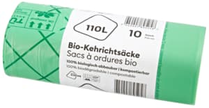 Compostable trash bags 110 l 10x