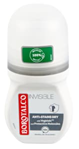Borotalco Invisible Roll-on Deodorant 2x50ml