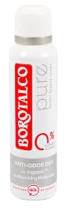 Borotalco Pure Deodorant Spray 2x150ml