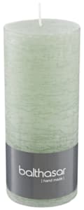 Rustico Candle 60x140 mm light green