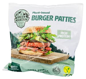 Plant-based burger patties